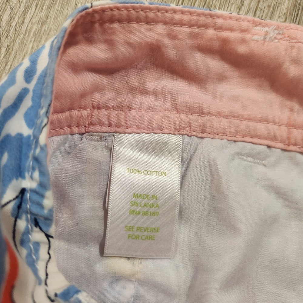 Lilly Pulitzer Callahan Shorts in 'Get Nauti Regatta' sz 6 - Picture 5 of 7